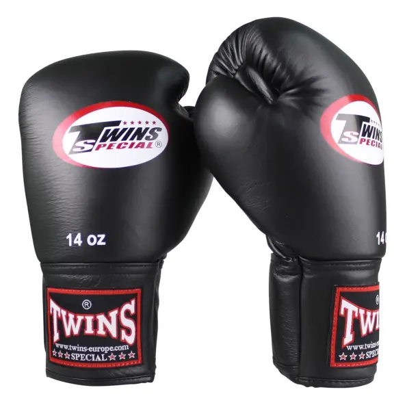 Guantes de boxeo Twins BGVF negro
