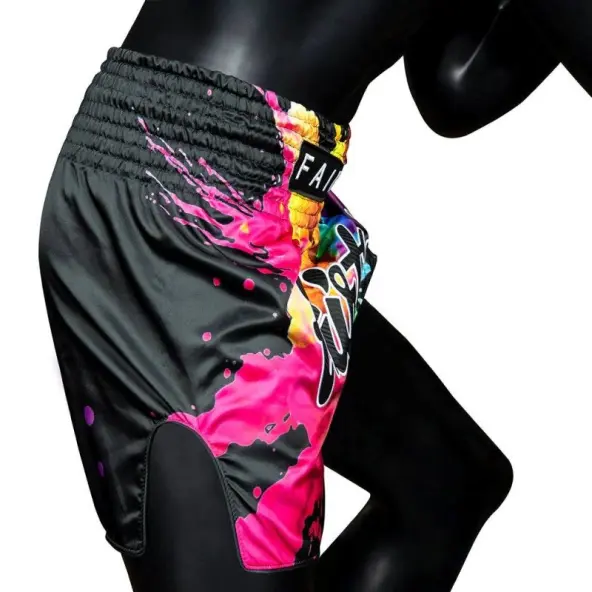 Short Boxeo Tailandés Fairtex BS1940 Black Funky Soul