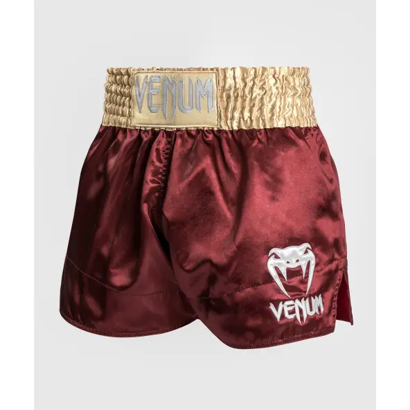 Short Boxeo Tailandés Venum Classic Burdeos