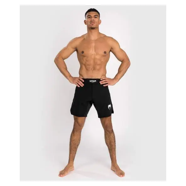 Short MMA-Combat Venum Contender-Negro/Blanco