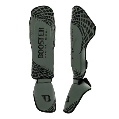 Espinilleras y protector de pie Cube Kaki Booster - 6