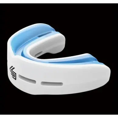 Protector Bucal Shock Doctor Double Gel Nano Blanco - 4