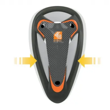 Concha de protección Shock Doctor Carbon - 5