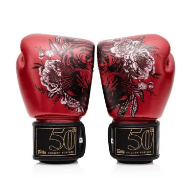 Guantes de boxeo de entrenamiento Fairtex Fantasy 100% cuero - 19