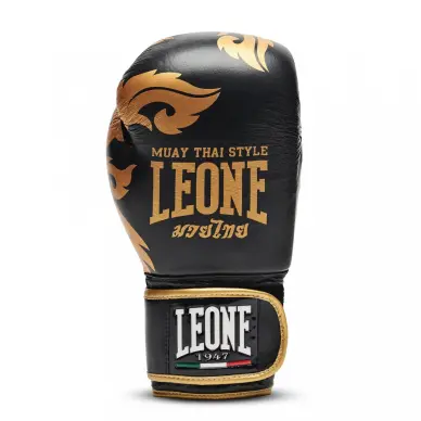 Guantes de Boxeo Leone Muay Thai 100% Cuero - 23