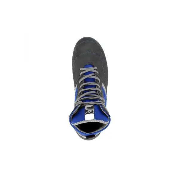 Zapatos de Boxeo Francés Rivat Top Gris / Azul