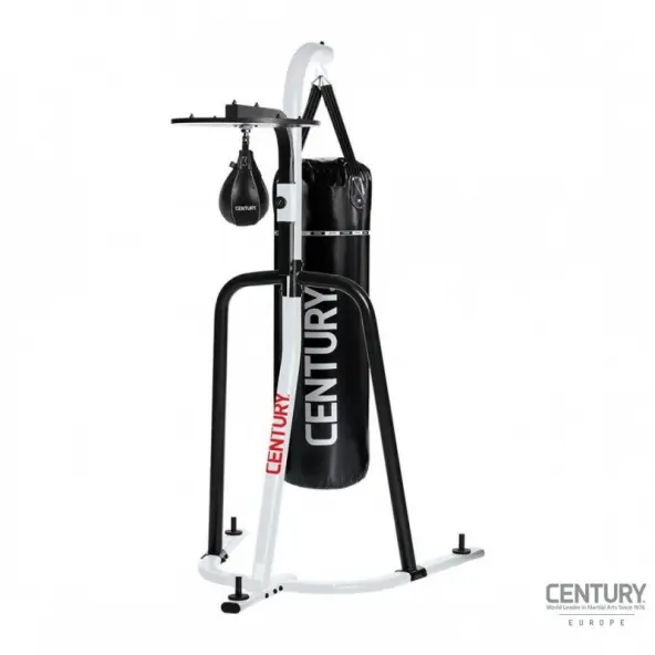 Estructura para saco de boxeo con plataforma para pera de velocidad Century