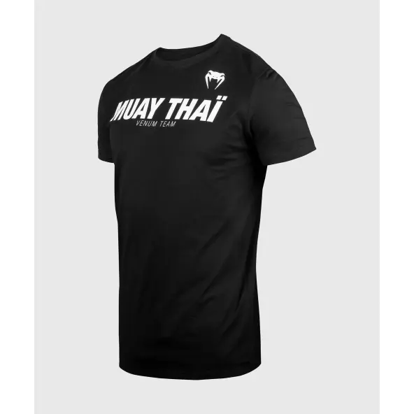 Camiseta Muay Thai VT Venum Negro/Blanco
