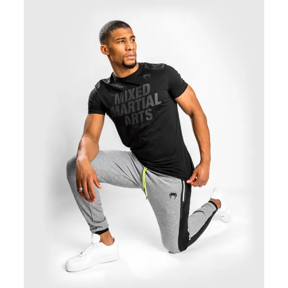 Camiseta MMA VT Venum Negro/Negro Mate