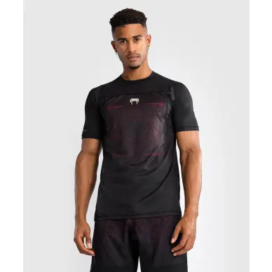 Camiseta Venum Dry Tech Razor Negro/Oro - 8