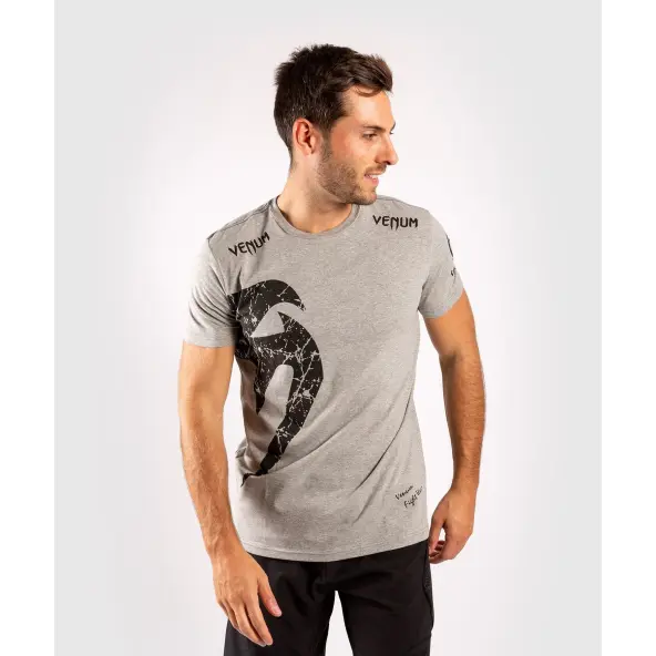 Camiseta Venum Original Giant Gris/Negro