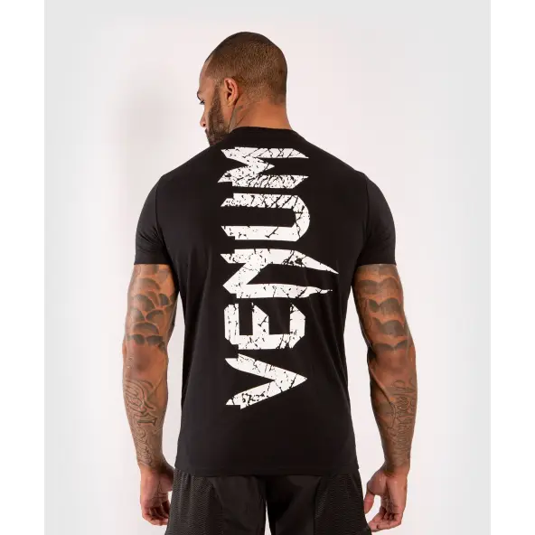 Camiseta Venum Original Giant NEGRO-BLANCO