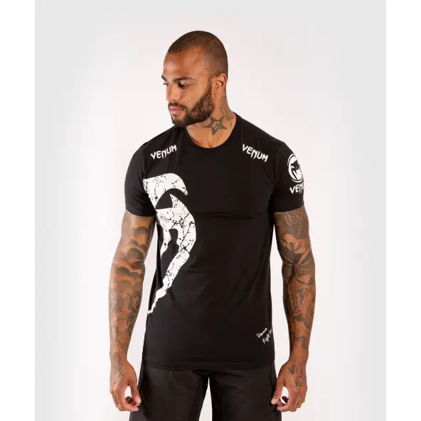 Camiseta Venum Original Giant NEGRO-BLANCO