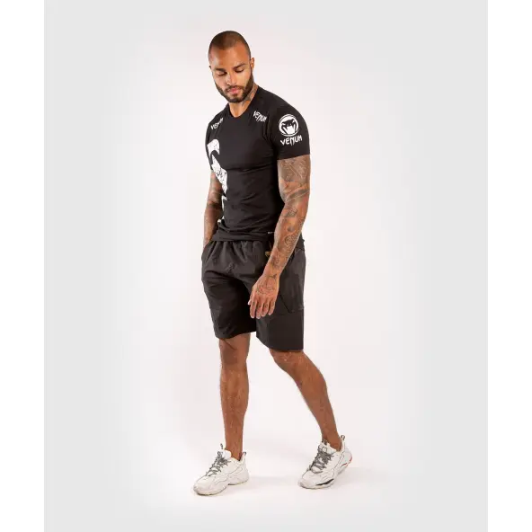 Camiseta Venum Original Giant NEGRO-BLANCO