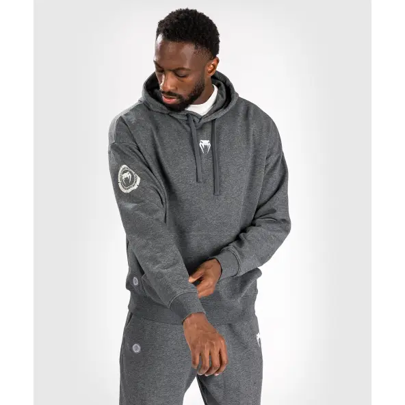 Sudadera con capucha Venum Vortex XL Lite - Gris Oscuro Jaspeado