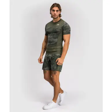 Rashguard Venum G-FIT Negro/Oro de manga corta - 8