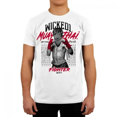 Camiseta WickedOne Muay Fighter Blanca - 5