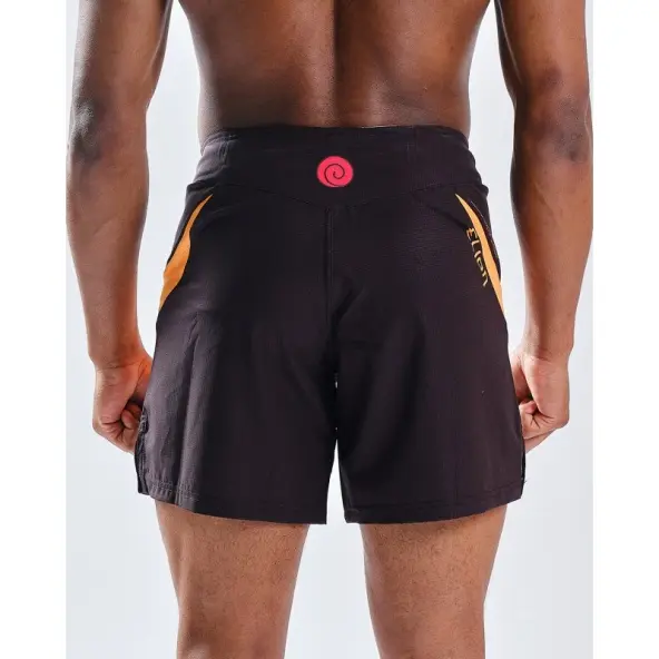 Short MMA Ajustado Naruto x Elion Negro/Naranja