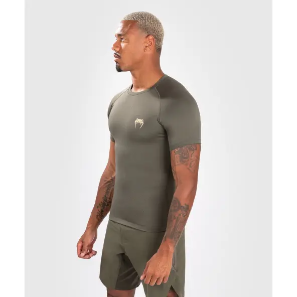 Rashguard Venum Contender de manga corta Kaki