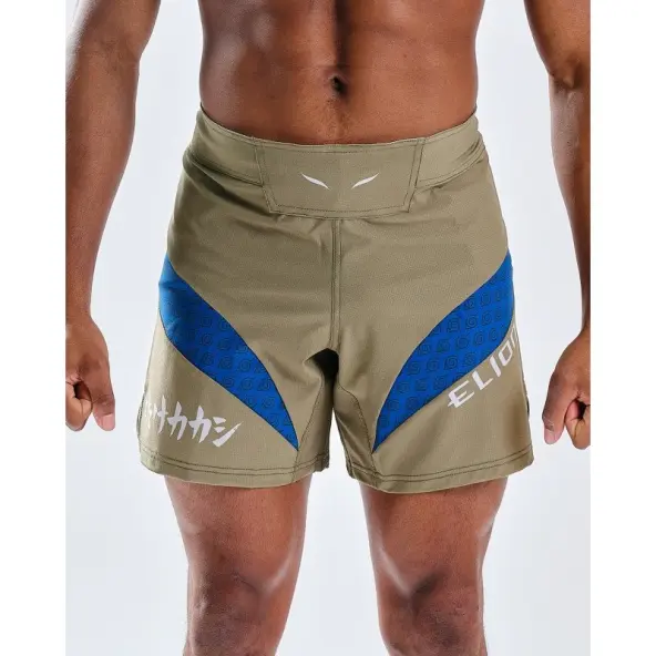 Short MMA Ajustado Naruto x Elion Kakashi Kaki