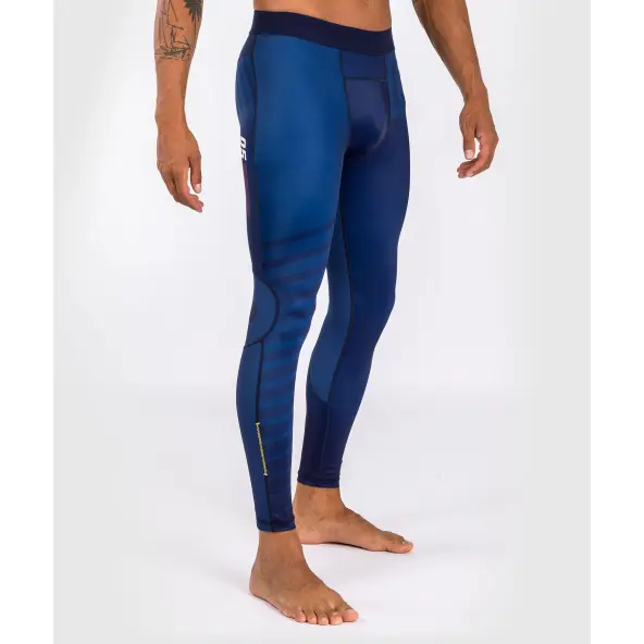 Pantalón de compresión Venum sport 05 Azul/Amarillo