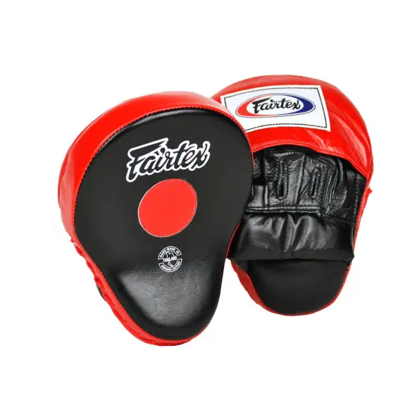 Manoplas de boxeo curvadas Fairtex Pro talla M
