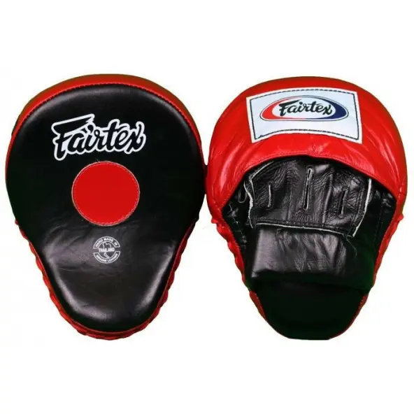 Manoplas de boxeo curvadas Fairtex Pro talla M