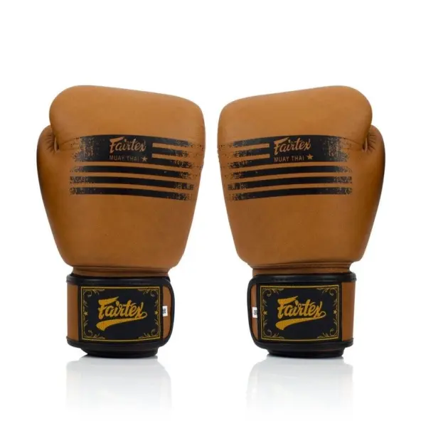Guantes de boxeo de entrenamiento Fairtex Legacy 100% cuero