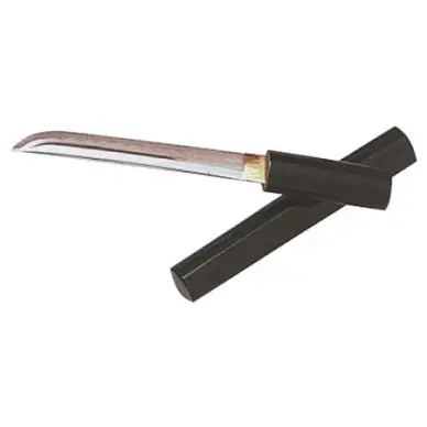 Kaiken Tanto Noir Laqué Importado de Japón - 5