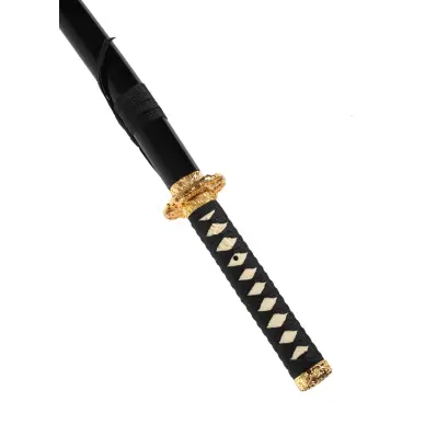 Katana y Wakizashi Negro Shinogi - 38