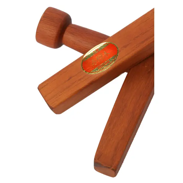 Tonfa Cuadrado Roble Rojo 51cm, Importado de Asia