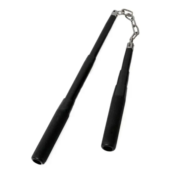 Nunchaku con Cadena de Metal, Ramas Desplegadas