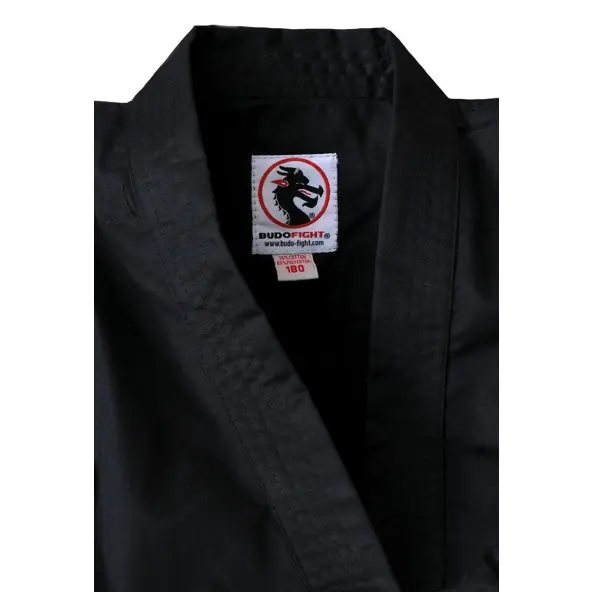 Kimono de karate Bushido negro