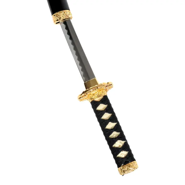 Katana y Wakizashi Negro Shinogi