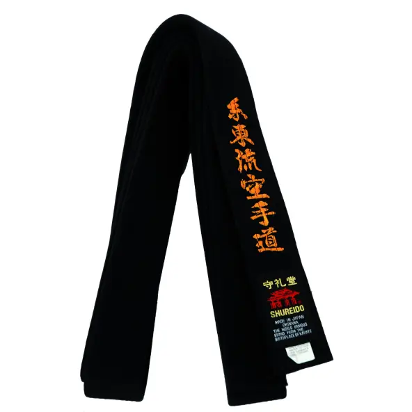Cinturón Karate Shureido Shito Ryu Algodón