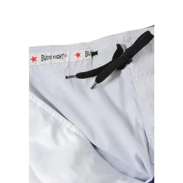 Fightshort MMA estampado en negro y blanco