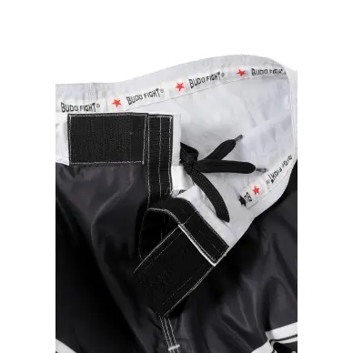 Fightshort MMA estampado en negro y blanco - 15