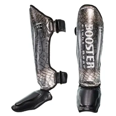 Espinilleras y protector de pie BSG Pro Snake Serie Silver - 6
