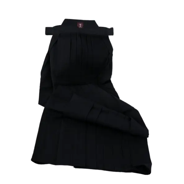 Hakama Aikido Negro Meiji Importación Japón
