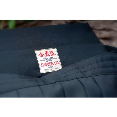 Hakama Aikido Azul Iwata Importación Japón - 16