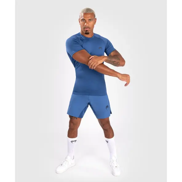 Rashguard Venum Contender de manga corta Azul