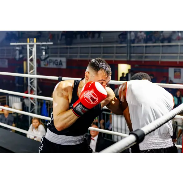 Guantes de Boxeo Competición Inglesa Amateur 100% cuero