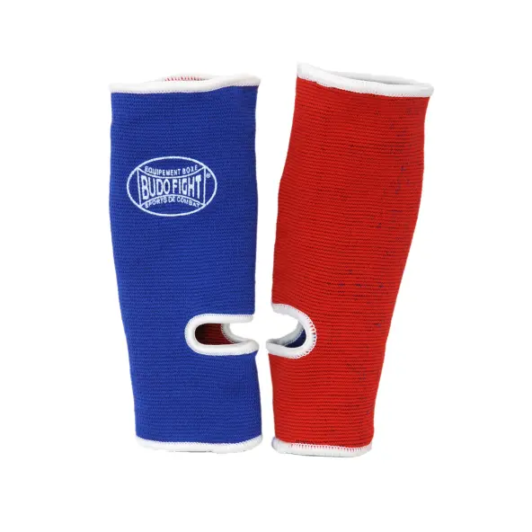 Tobilleras reversibles azul/rojo