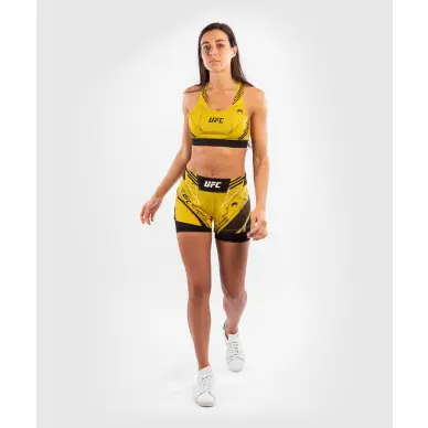 Short Mujer MMA VENUM UFC Authentic Fight Night corte corto AMARILLO