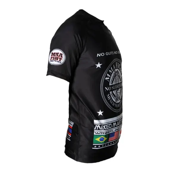 Rashguard MMA Negro Impresión MMA