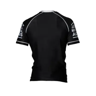 Rashguard MMA Negro Impresión calavera & alas - 16