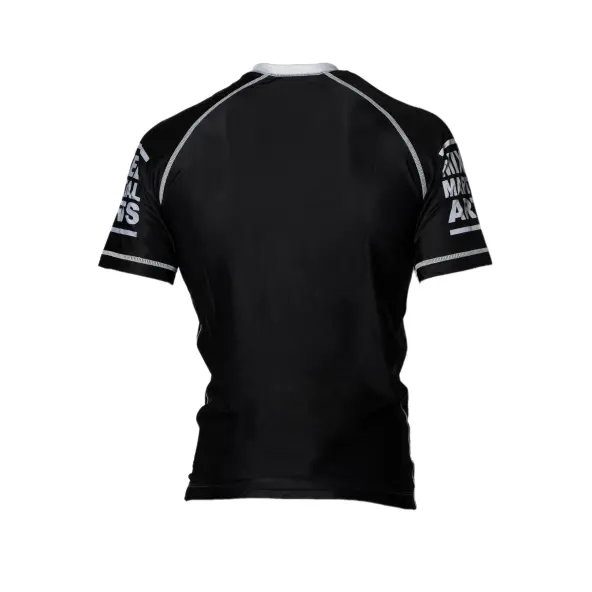 Rashguard MMA Negro Impresión calavera & alas