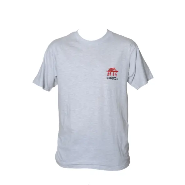 Camiseta Shureido Gris Claro Logo Corazón