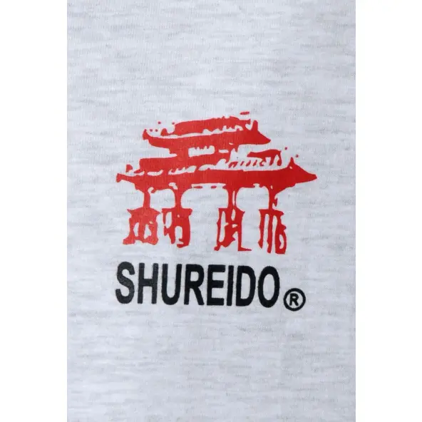 Camiseta Shureido Gris Claro Logo Corazón
