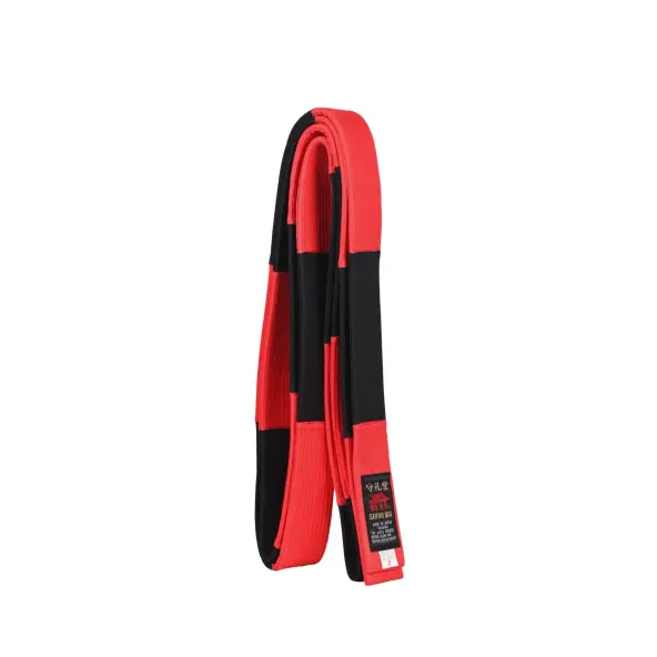 Cinturón de Karate Shureido Rojo/Negro